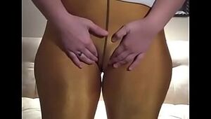 Phat Caboose white girl Latex Enormous Caboose and Scorching CamelToe Yoga Stretch pants