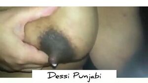 Sizzling Punjabi Bhabhi Massive Tits Wanking and Bellowing